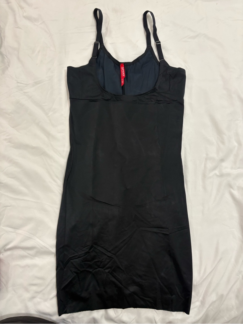 SPANX Black Slip Camisole Dress with Adjustable Straps